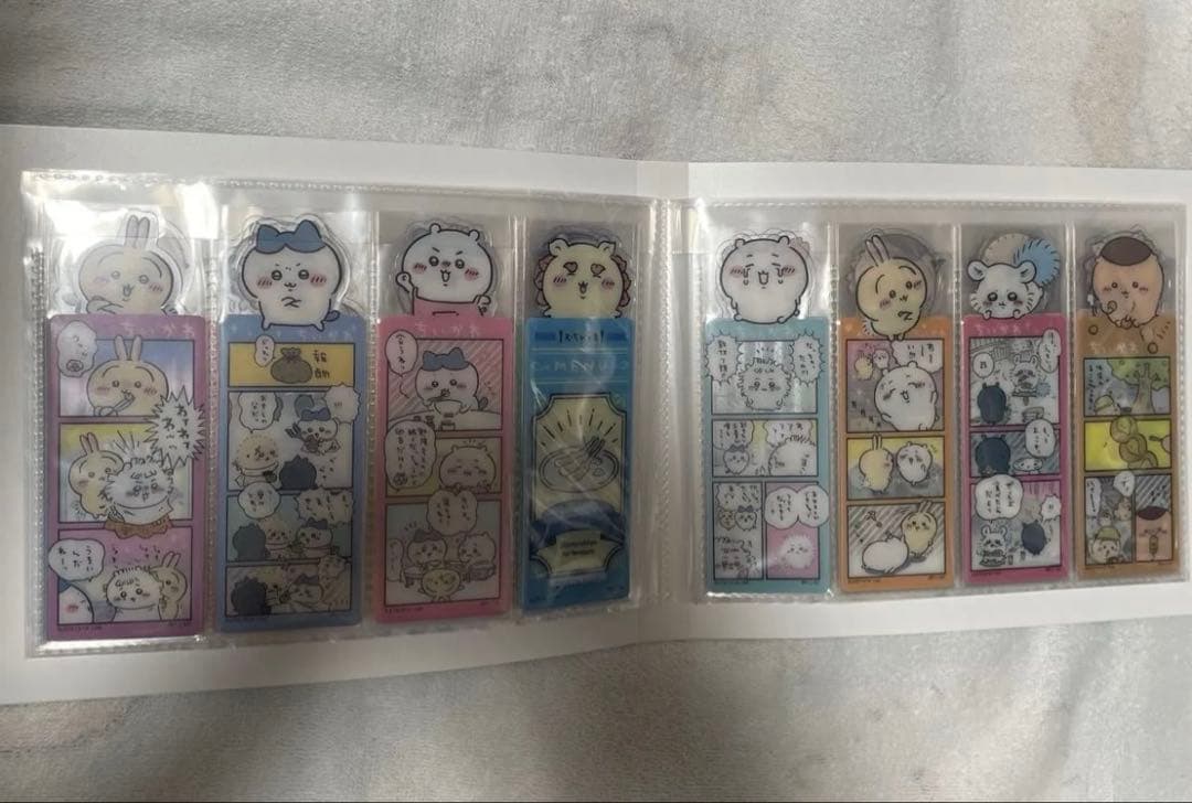ちいかわ ブックマークコレクション ファイル＋ブックマーク61枚