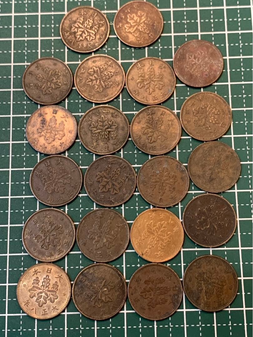 近代貨幣　5厘青銅貨　166枚