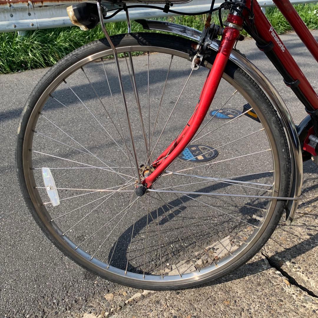 [863]送料無料 パナソニック電動自転車 ビビ・EX・シティ　ELET75