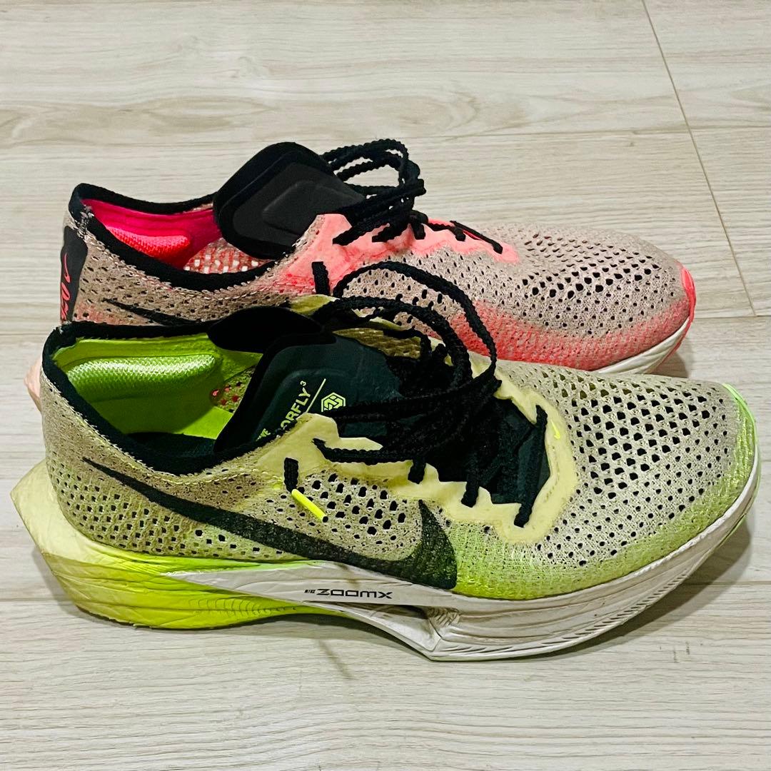 Nike VaporFly3（ヴェイパーフライ3） グリーン/ピンク