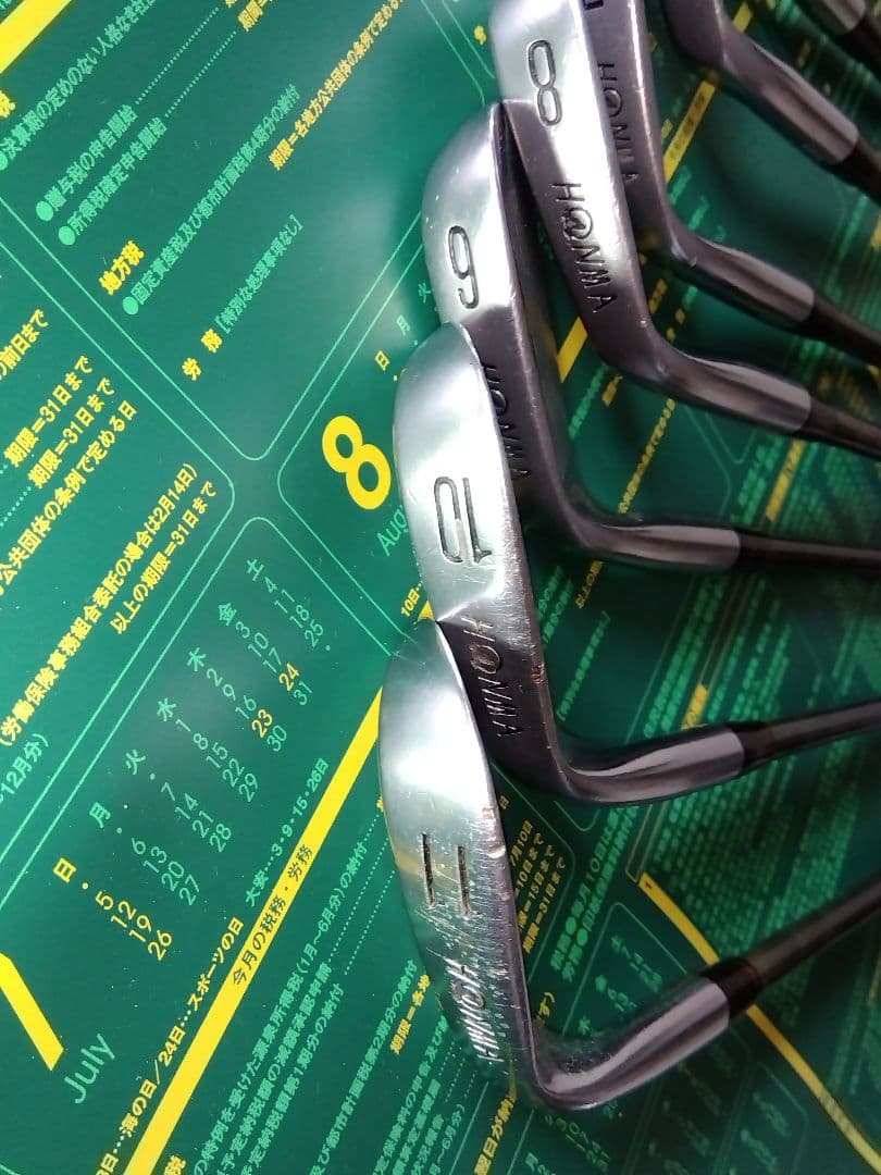 HONMA ゴルフ クラブ　LBー 606　3〜11 ビンテージ ゴルフクラブ