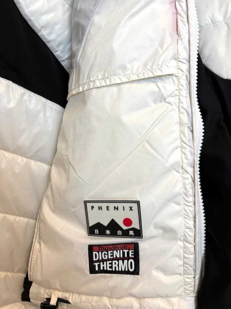 定価4.5万 新品 phenix スキージャケット メンズM 高機能発熱素材