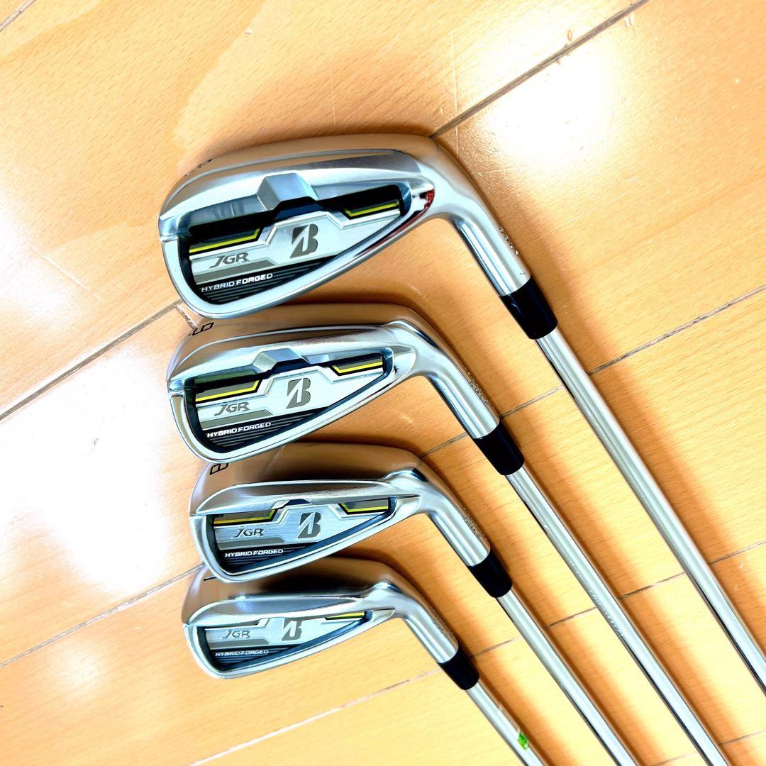 ブリヂストンゴルフ　アイアン4本セット　JGR HYBRID FORGED