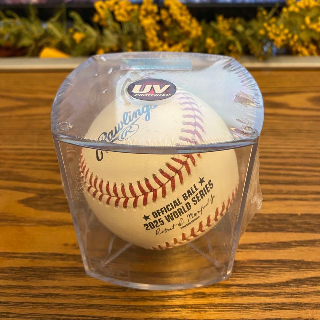 【未開封】2025 MLB ワールドシリーズ 公式球 記念ボール