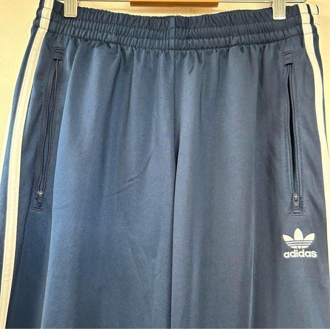 adidas トラックパンツ ジャージ 裾ジップ フレア