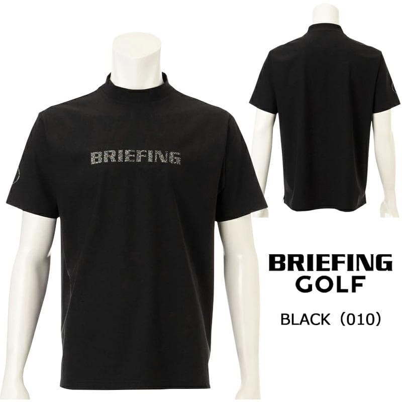ⓂBRIEFING GOLFブリーフィングゴルフEARTHハイネックRFシャツ黒