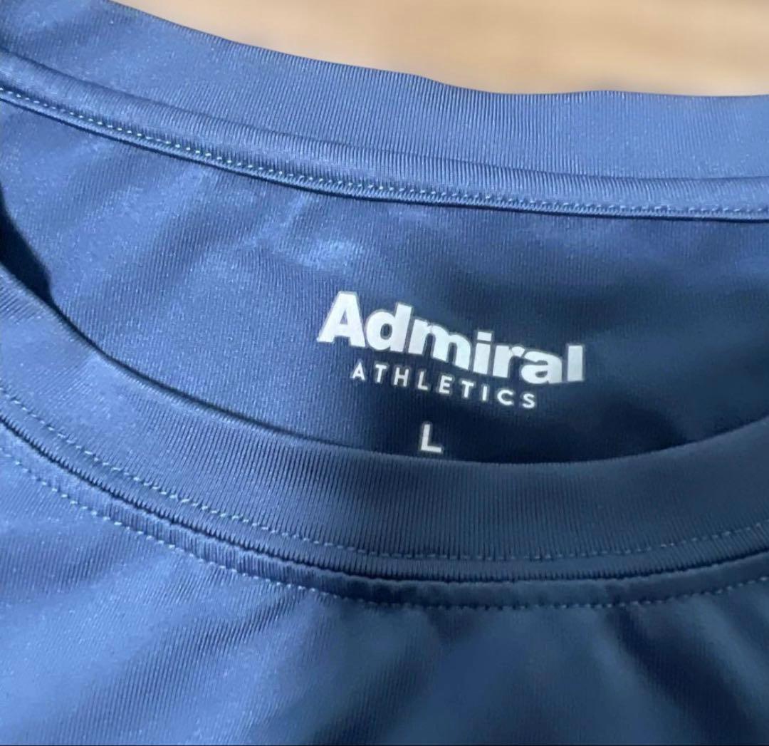 Admiral ダークブルー Tシャツ Lサイズ