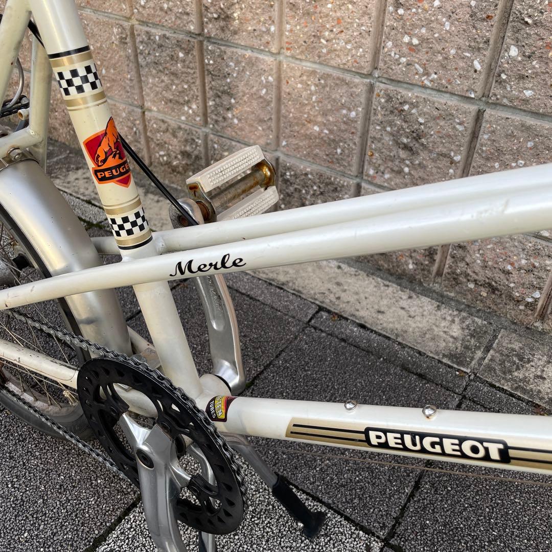 【引取限定】希少 PEUGEOT Merle 7段変速 ミニベロ 通勤 通学