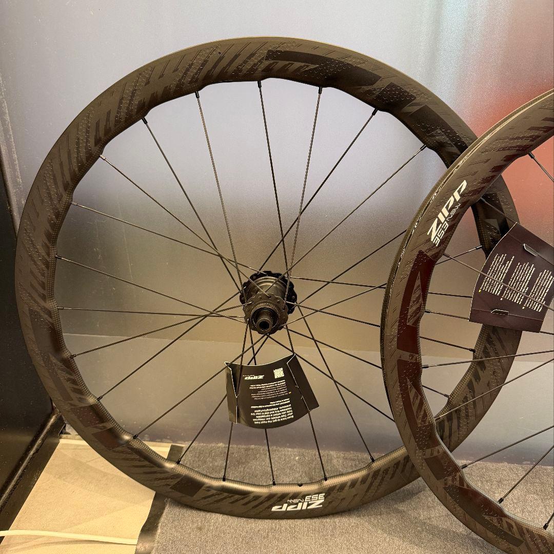 ZIPP 353 NSW TUBELESS DISC ホイールセット 新品未使用