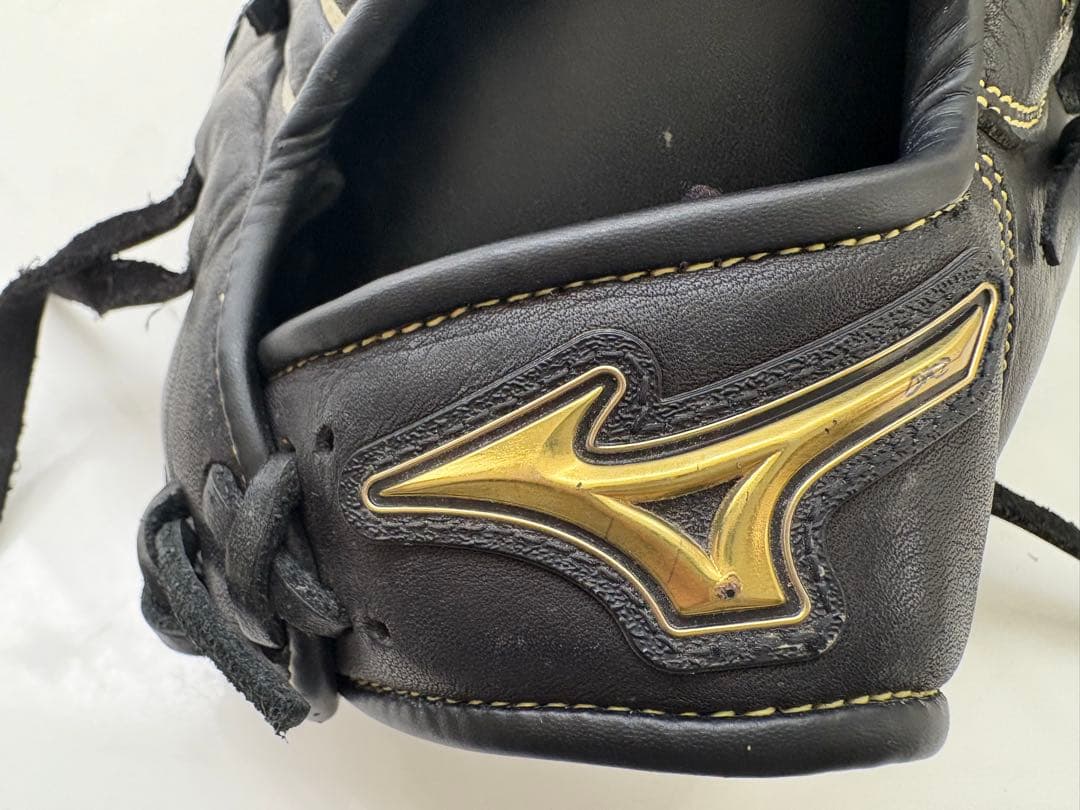 Mizuno ミズノ軟式 グローブ 黒　野球