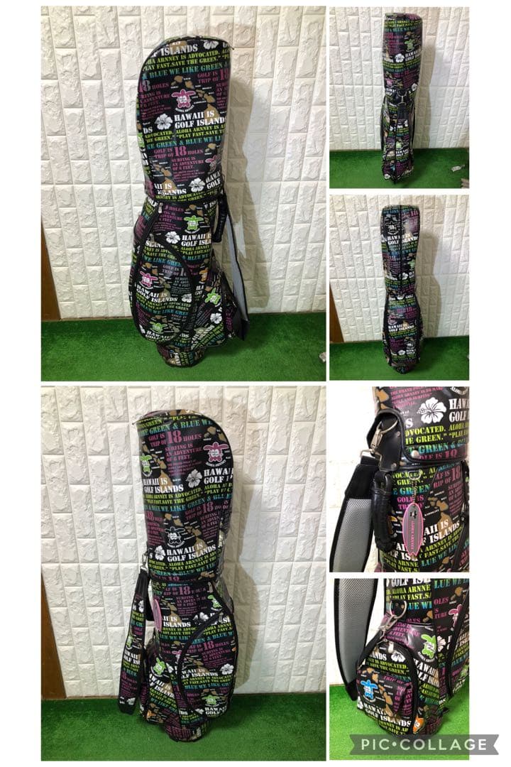 初心者☆レディース ゴルフクラブセット☆ALOHA ARNNEY☆キャディバッグ
