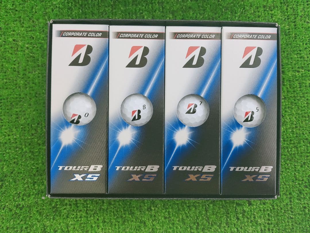 2026ブリヂストン■TOUR B XS■ホワイト コーポレートカラー■１ダース