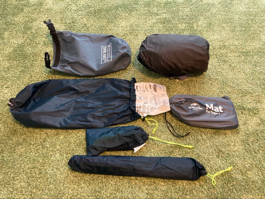 【ttisfndu】Naturehikeシングルウォール　1人用軽量テント