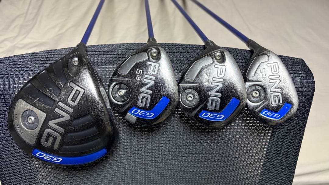 【レフティ】PING G30 ドライバー フェアウェイウッド セット
