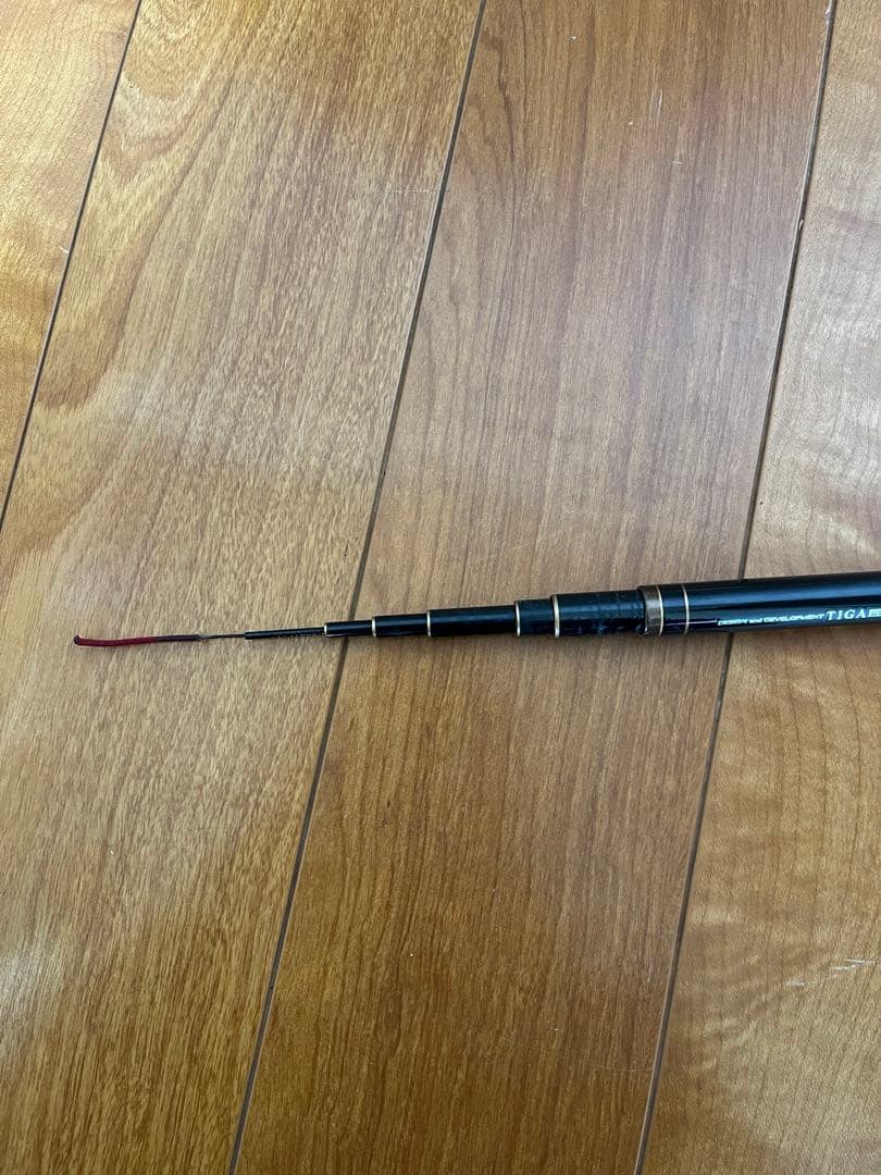 中古 渓流竿 TIGA 雅楓竿 ガフウカン 硬調 360 カーボンロッド