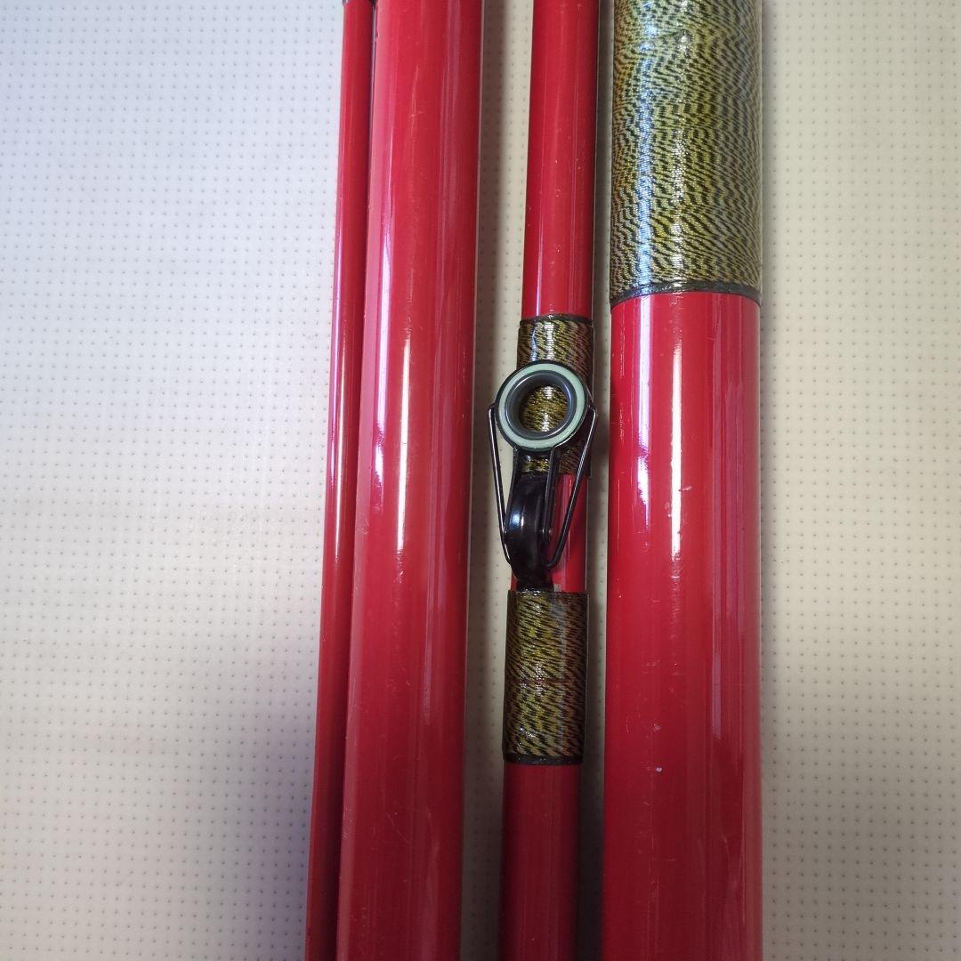 FuJi FS-7SB赤い分割式磯竿 詳しくは画像にて確認お願いします。