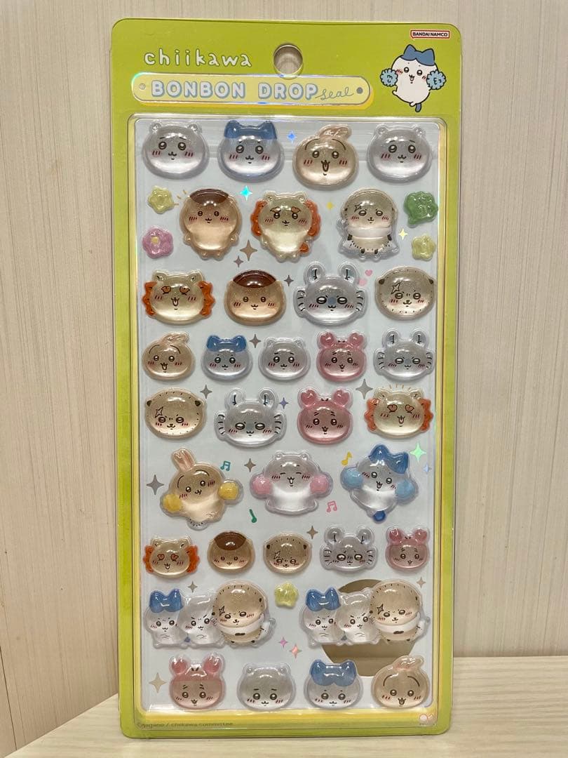 【正規品】ちいかわボンボンドロップ シールセット 5枚