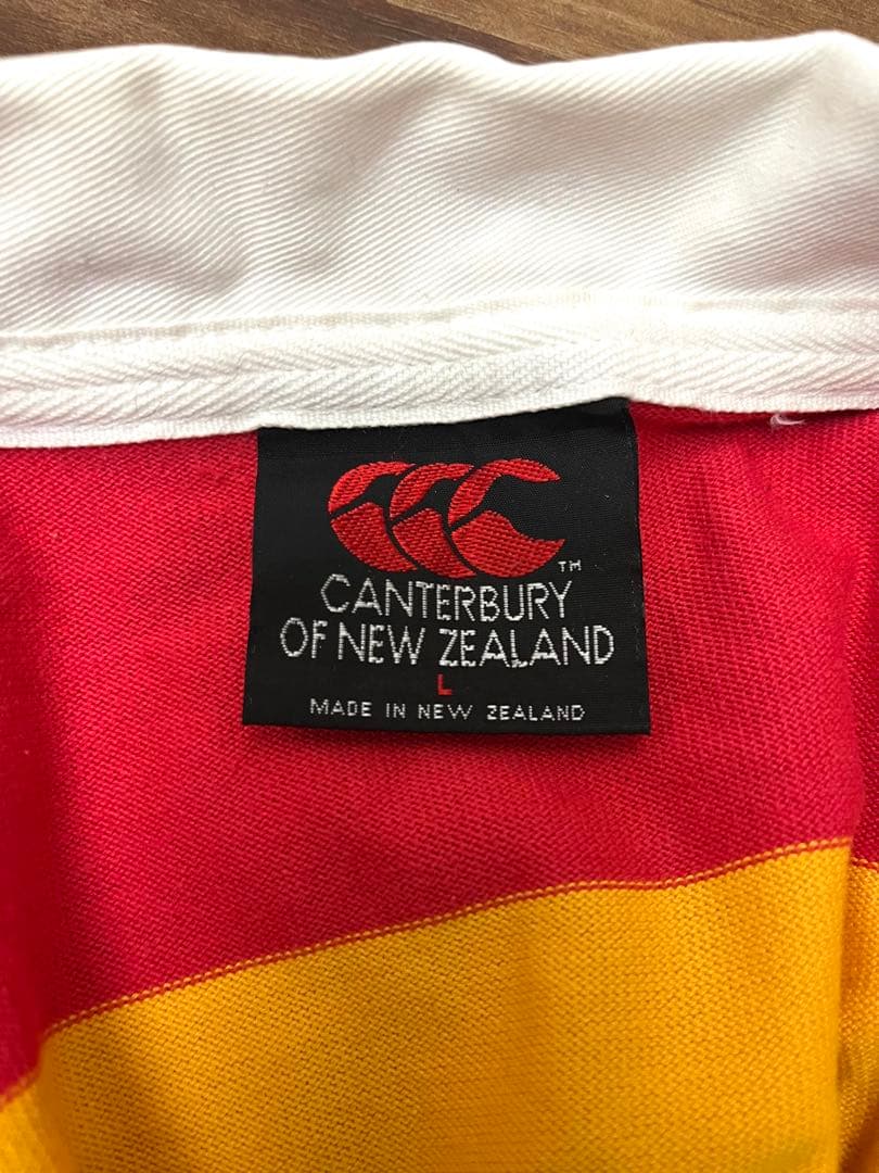 Canterbury team WAIKATO DRAUGHT☆長袖ラガーシャツ