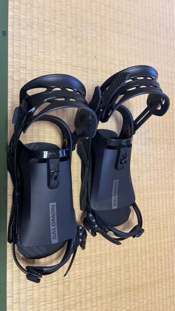 SALOMON ブラック ビンディング