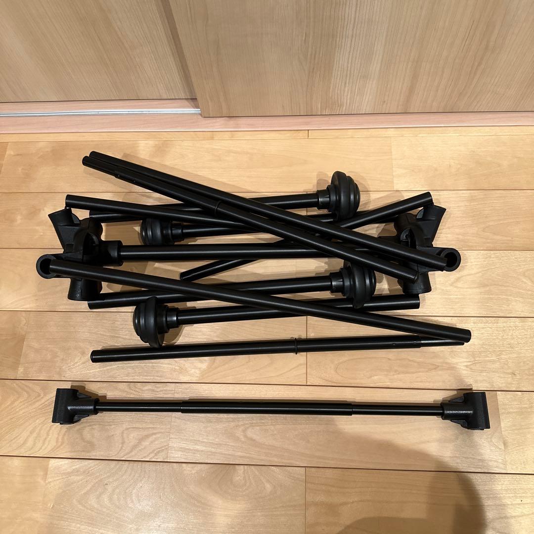 【美品】ogawa　ツーアングルチェアL バーガンディ　専用ボールセット