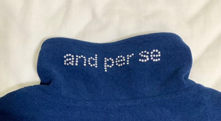 再再再値下げタグ付！andperseアウタージャケット