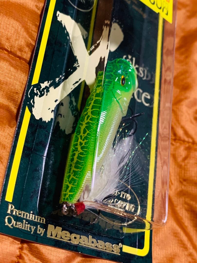 ★美品‼️POPX 【SGクラックライムチャート】　　　　　　★MEGABASS★