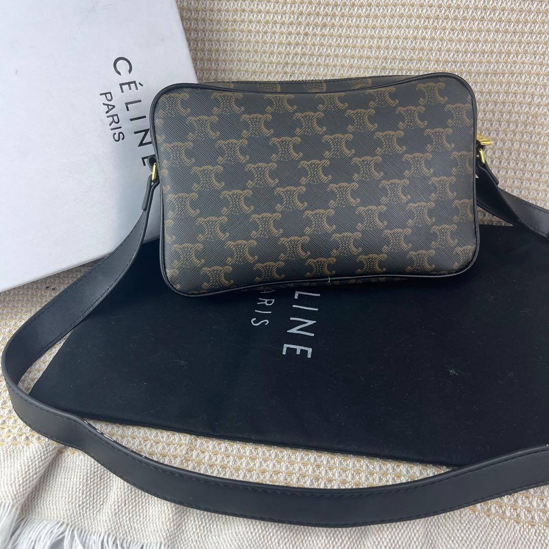 Celine セリーヌ ノベルティ ショルダーバッグ ブラウン
