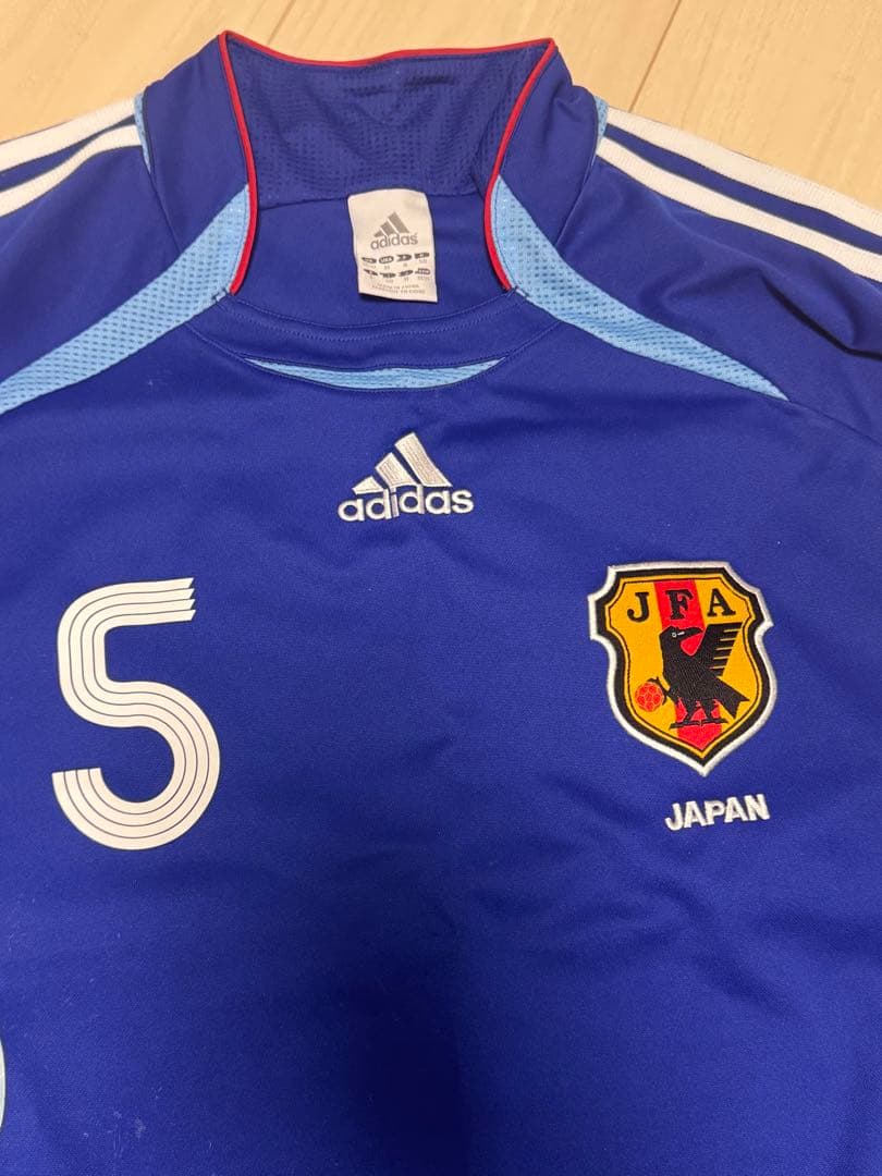 サッカー日本代表 宮本恒靖 MIYAMOTO #5 ユニフォーム adidas
