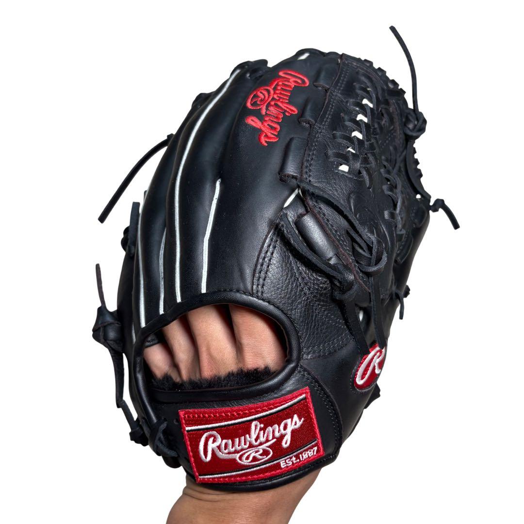 Rawlings 軟式 グローブ 美品 内野 外野 野球 ローリングス 即戦力