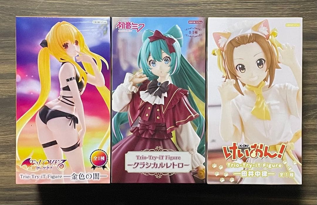 新品・未開封　わたなれ、アイマス、初音ミク、けいおん！、とらぶる等　9点セット