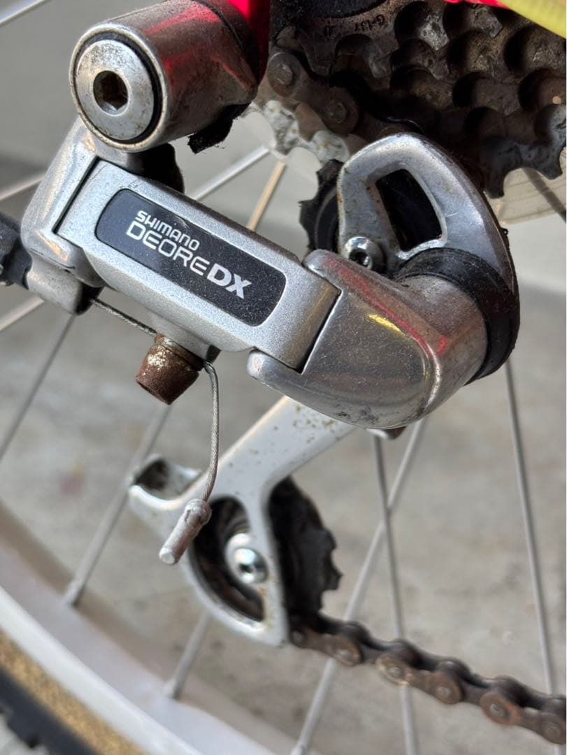 【オールドMTB MIYATA 自転車 ALFREX 6000 赤系 札幌】