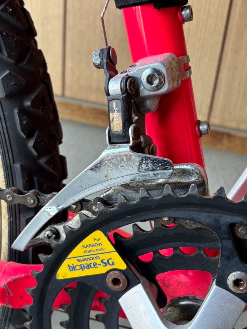 【オールドMTB MIYATA 自転車 ALFREX 6000 赤系 札幌】
