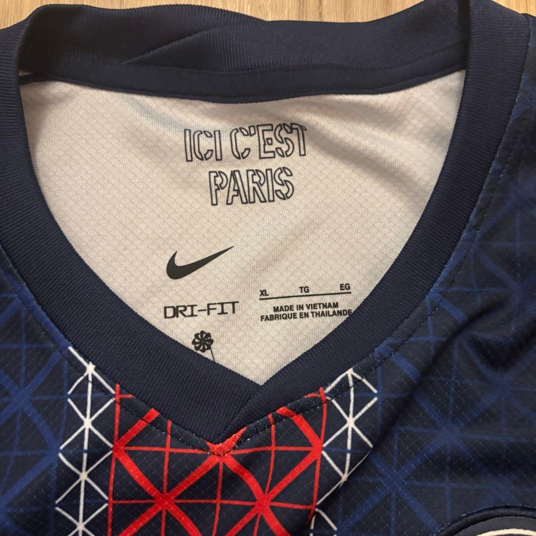 Nike Paris Saint-Germain サッカーシャツ ネイビー