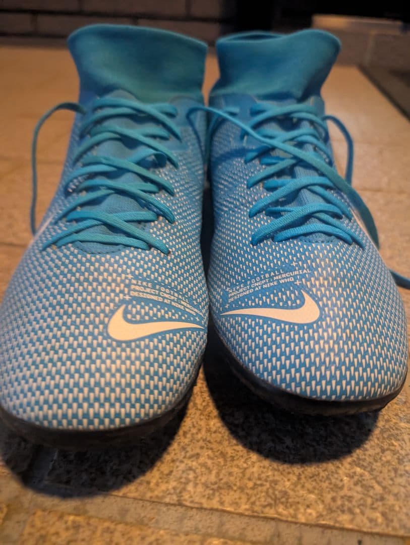 ナイキ スーパーフライ 7 アカデミー TF(ブルー×ホワイト) 28cm