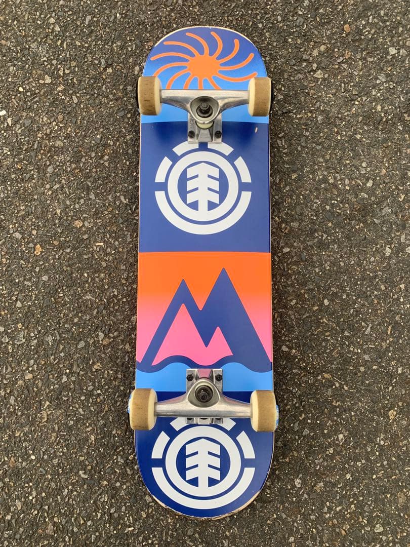 新品同様 Element スケートボード コンプリート 7.75 スケボー