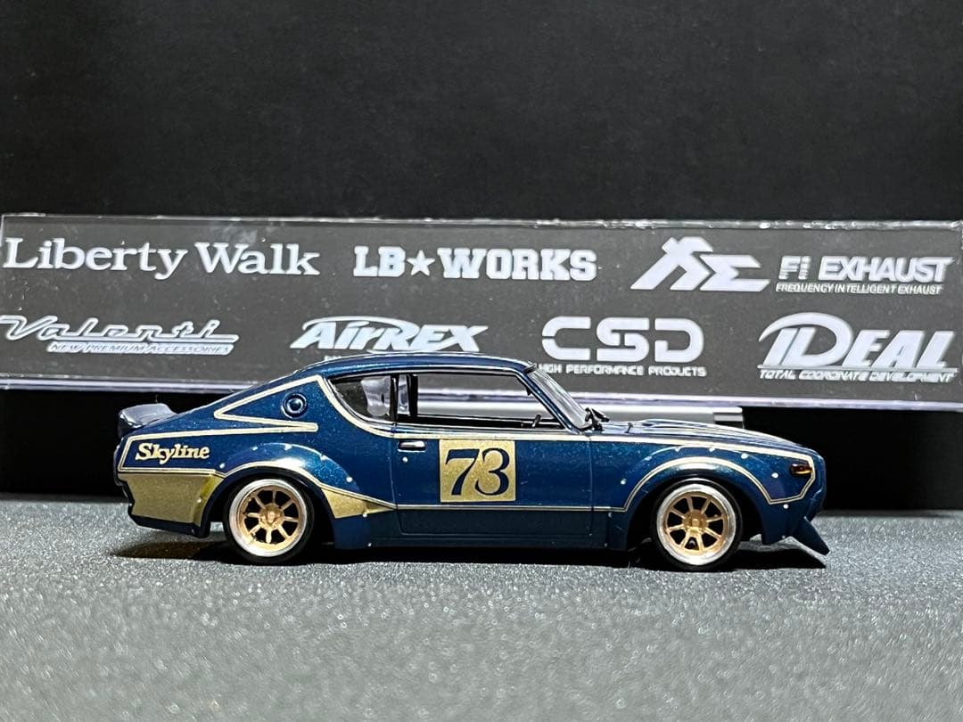 【1/43 カスタム】ケンメリGT-R レーシング 京商