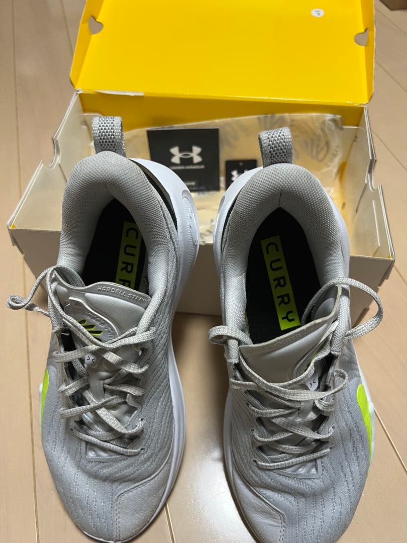 CURRY 12 グレー シューズ(男性用)