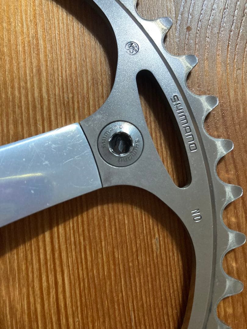ピスト クランク セット 167.5 シマノ デュラエース 49T NJS 競輪