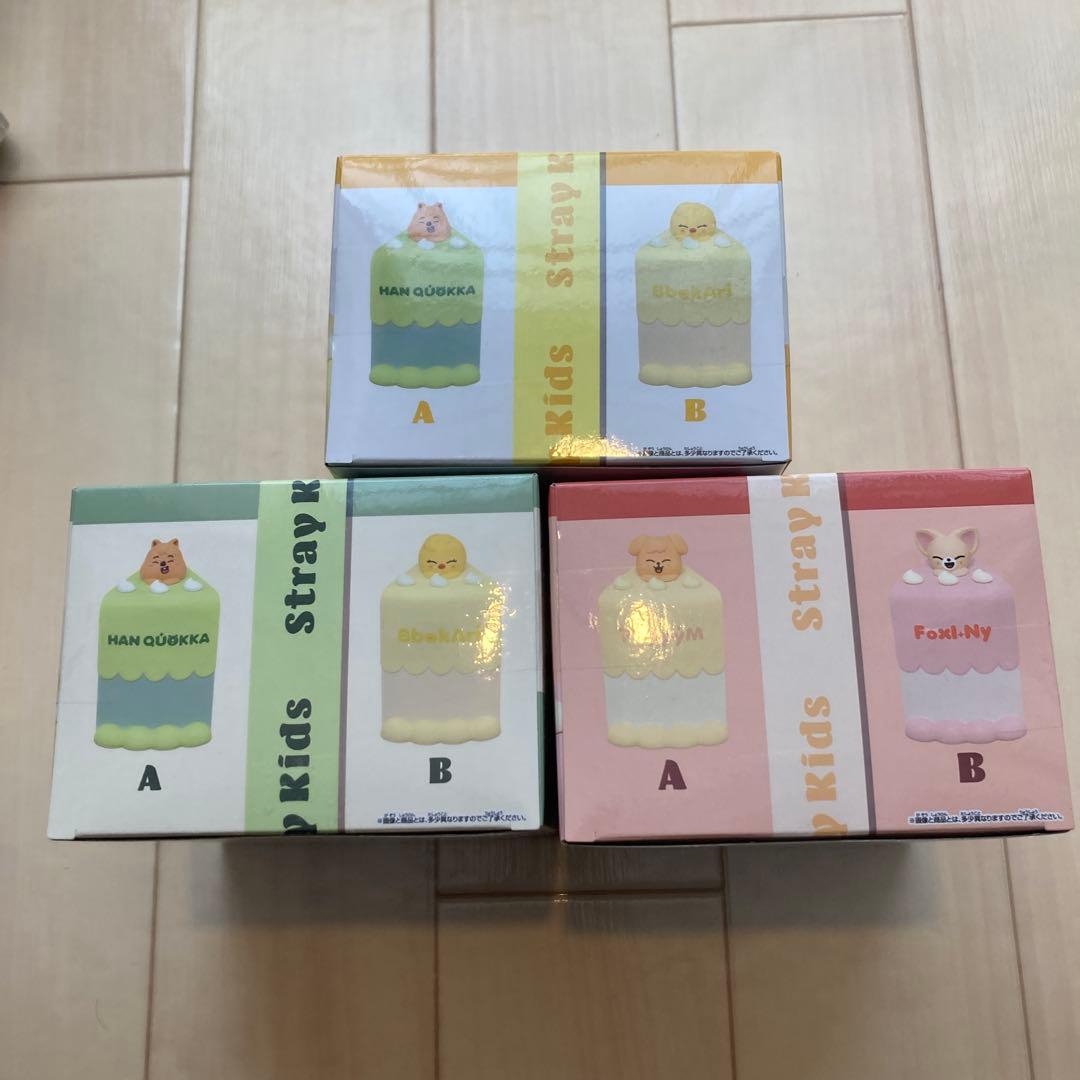 SKZOO BIRTHDAY CAKE コレクションvol.3.4 3種セット