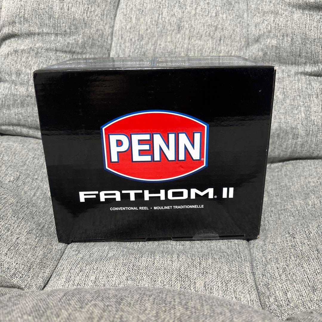 PENNファゾムII 2スピード40NLD2ナロースプールオフショア堅牢性 頑丈