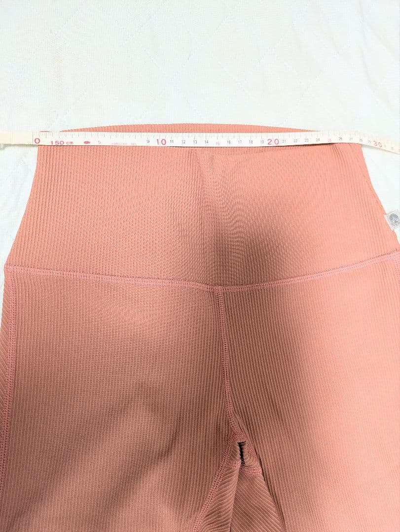 (最終価格)新品未使用タグ無し【SUKALA】テラコッタ リブ ヨガ上下(S)