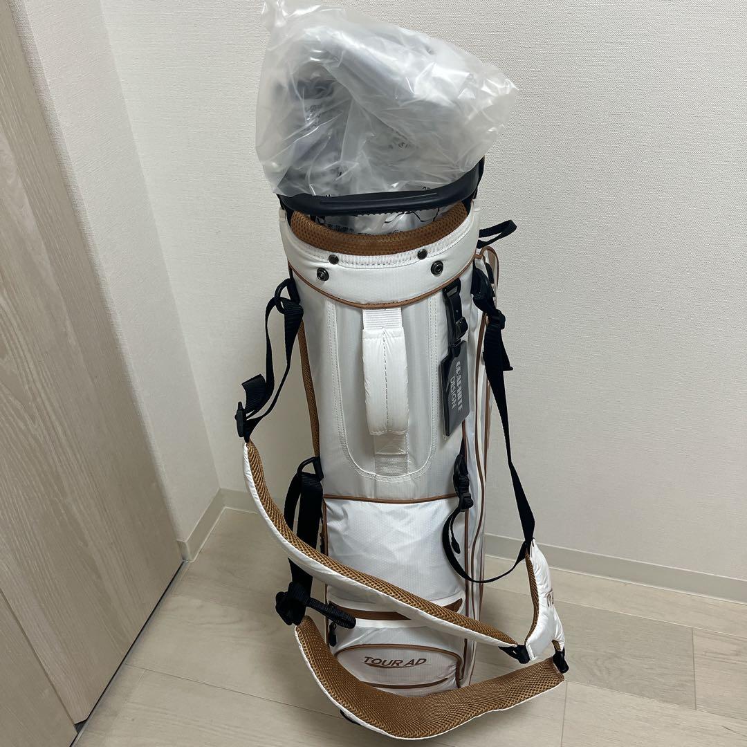 新品 ヘッドカバー付き グラファイトデザイン ツアーAD キャディバッグ ゴルフ