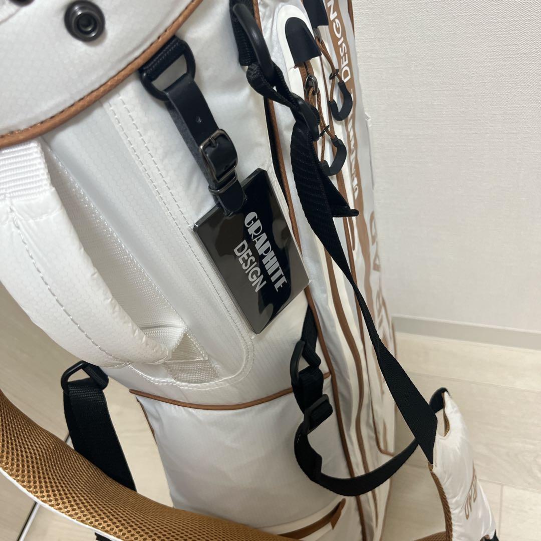 新品 ヘッドカバー付き グラファイトデザイン ツアーAD キャディバッグ ゴルフ
