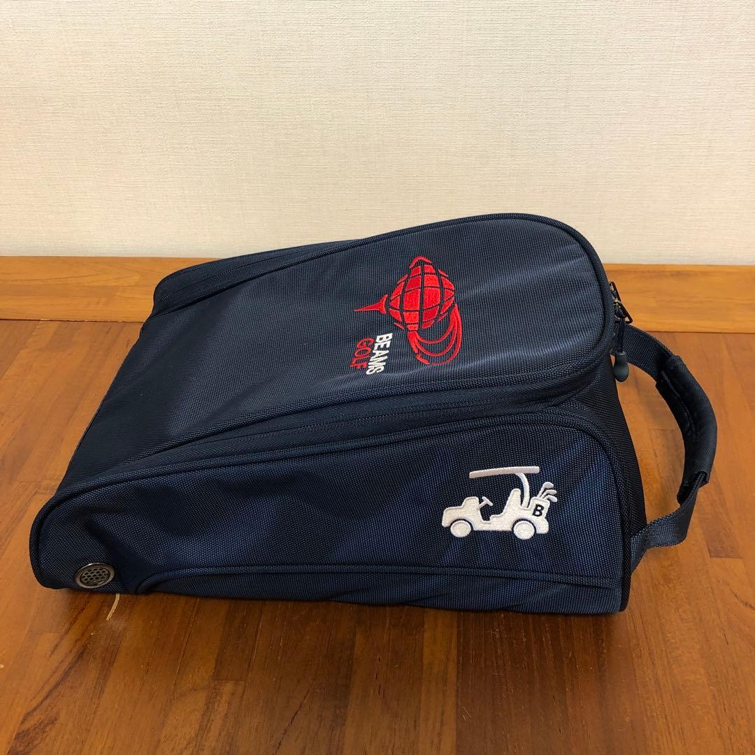 【美品】BEAMS GOLF ゴルフ　シューズケース