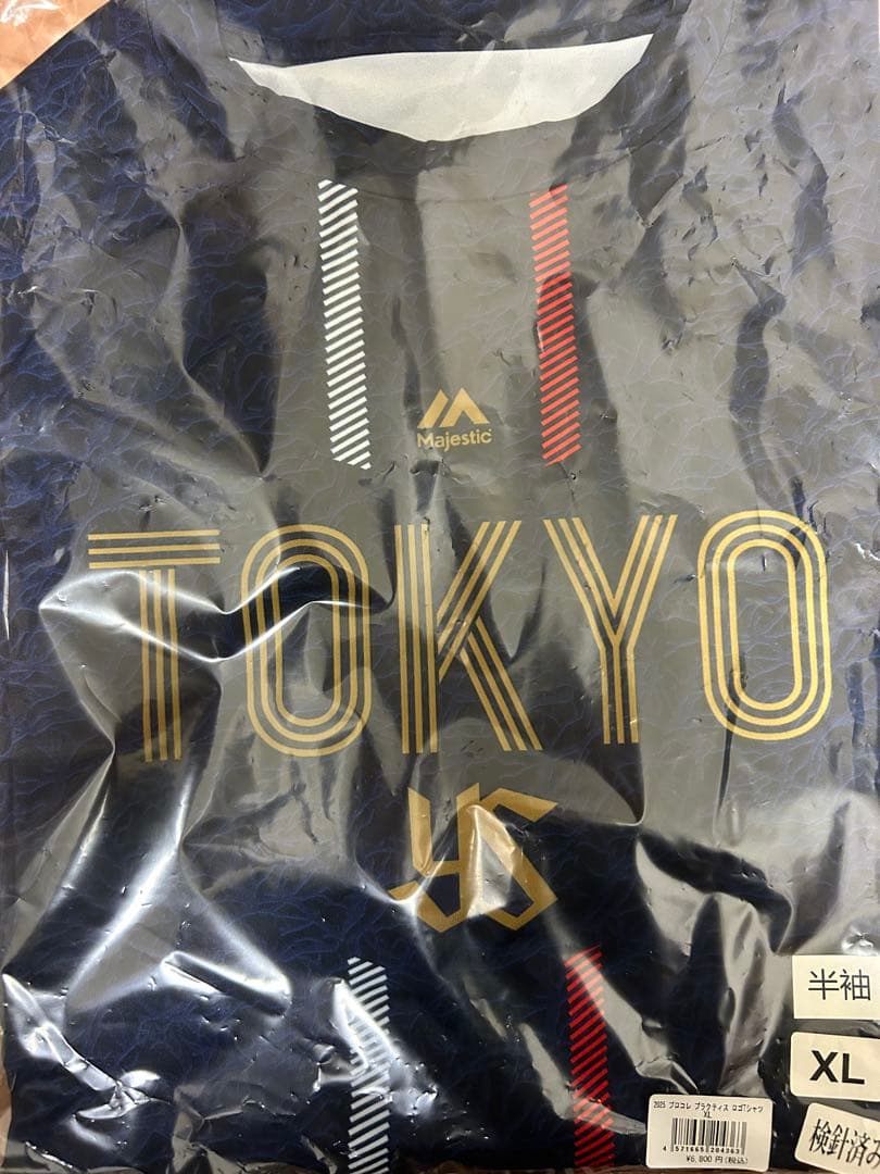 ヤクルトスワローズ 2025 プロコレロゴTシャツ（半袖） XL