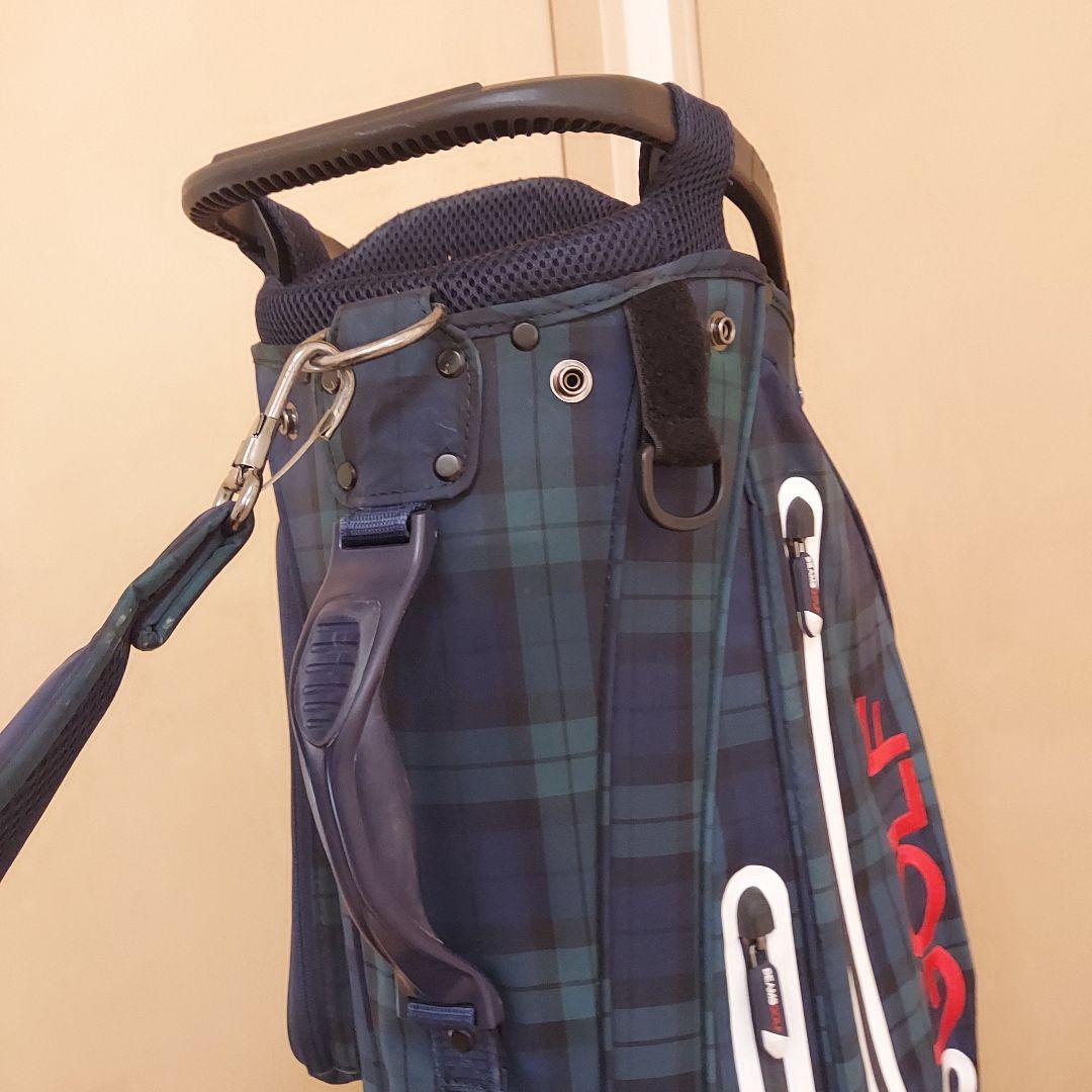 BEAMS GOLF ビームスゴルフ キャディバッグ スタンド ブラックウォッチ