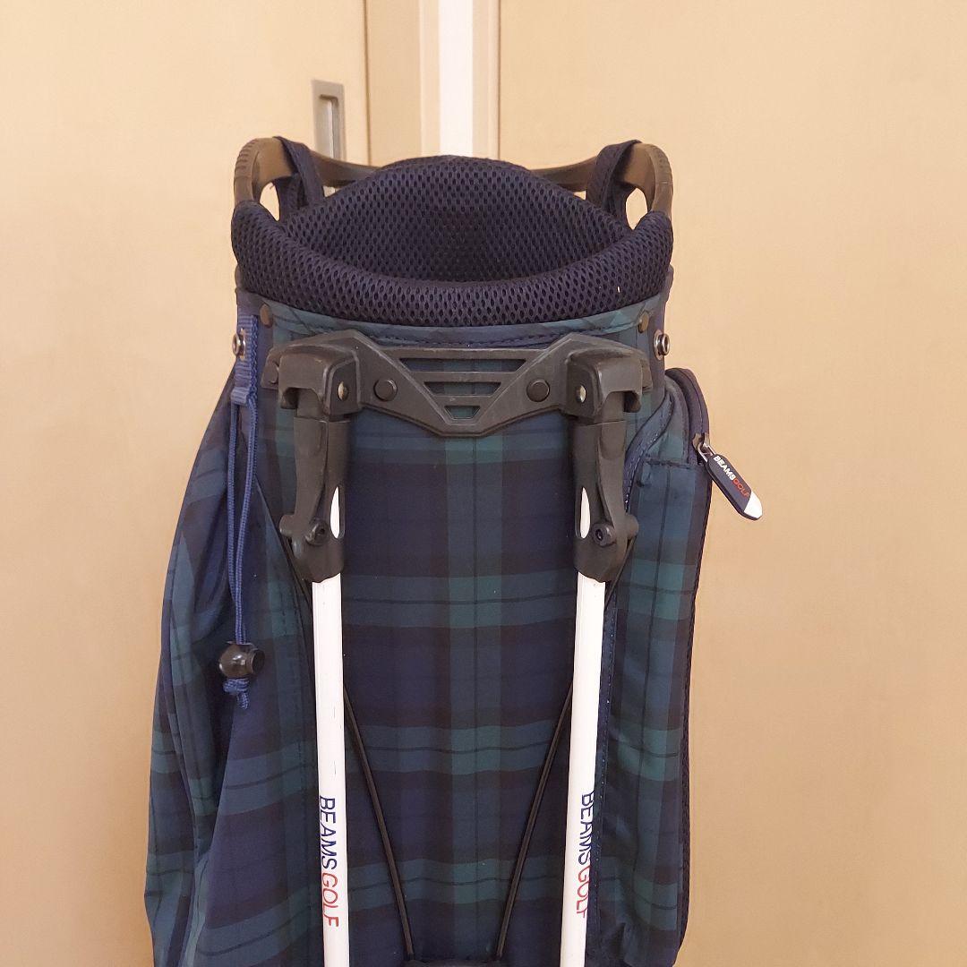 BEAMS GOLF ビームスゴルフ キャディバッグ スタンド ブラックウォッチ