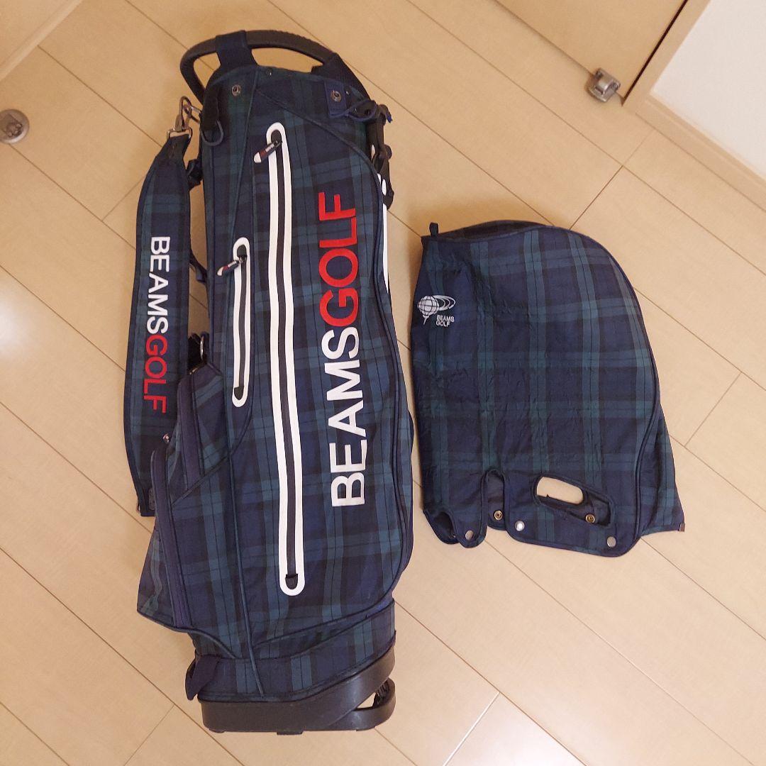 BEAMS GOLF ビームスゴルフ キャディバッグ スタンド ブラックウォッチ