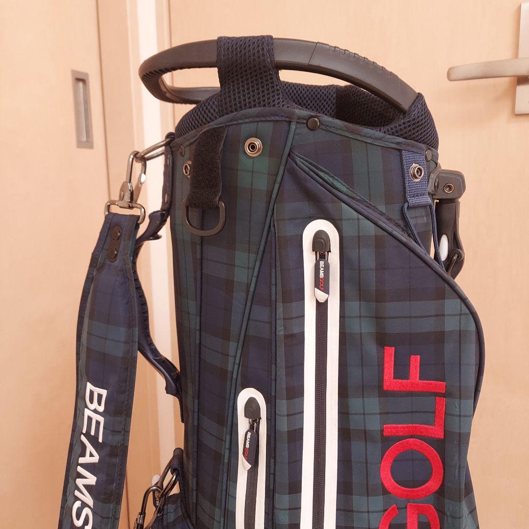 BEAMS GOLF ビームスゴルフ キャディバッグ スタンド ブラックウォッチ