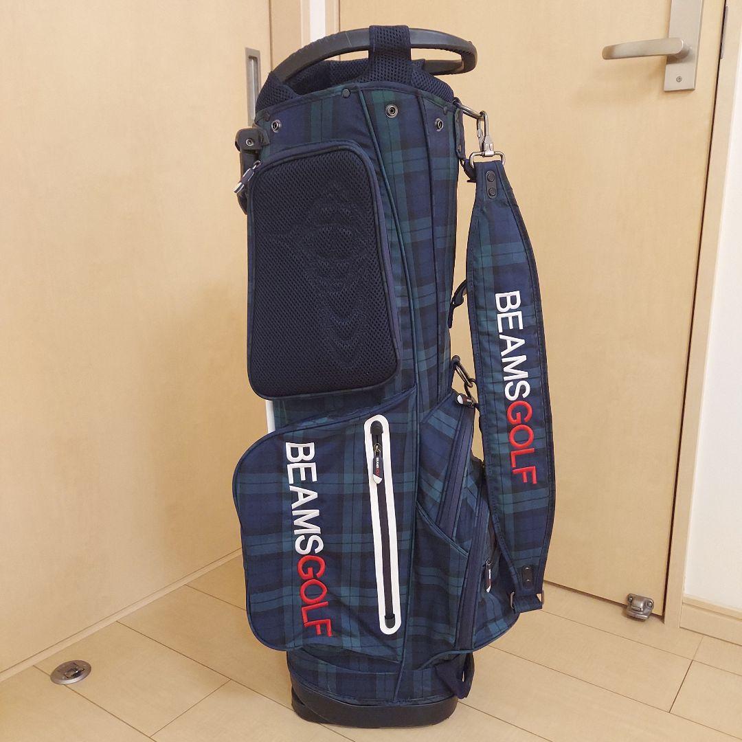 BEAMS GOLF ビームスゴルフ キャディバッグ スタンド ブラックウォッチ